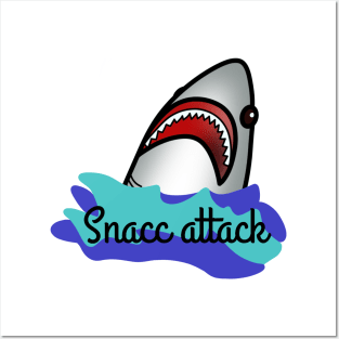 Snacc Attack Posters and Art